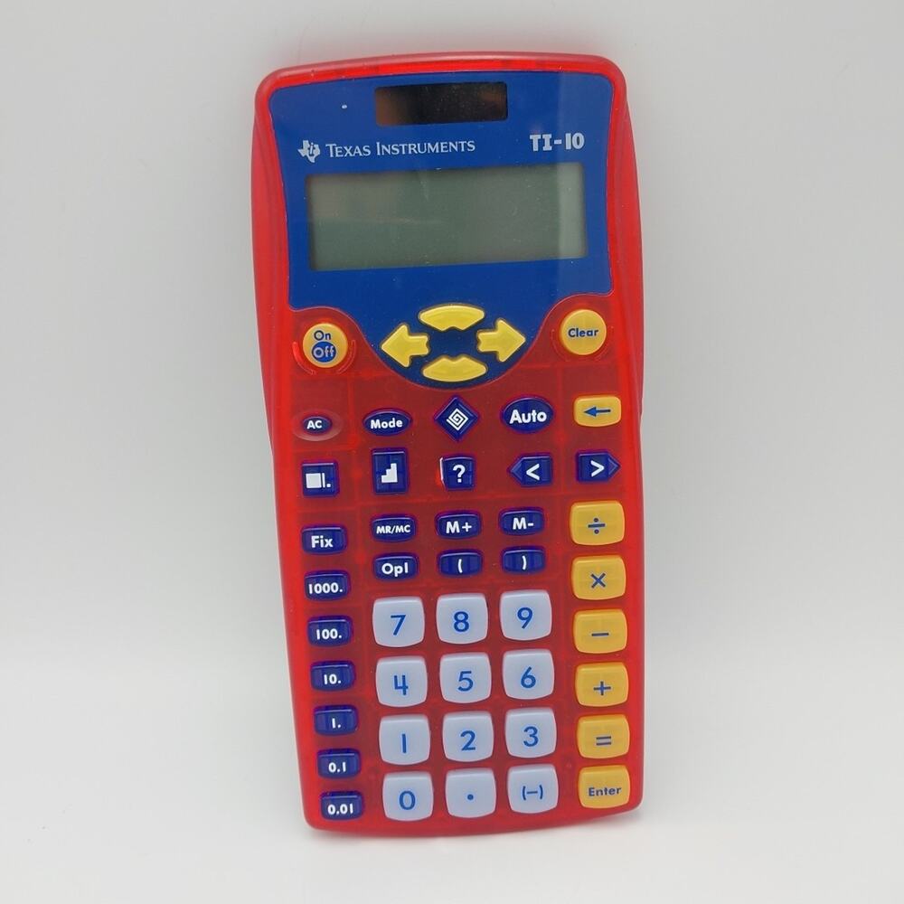 Texas Instruments TI-10 Elementary Calculator‎